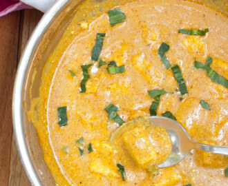 Easy and Quick Paneer Korma Recipe – Mughlai Shahi Paneer Korma Curry