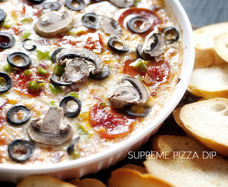 supreme pizza dip
