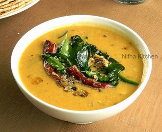 Dal Tadka | Nutritious Tadka Dhal For Rice and Chapathi