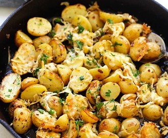 Italiaanse Geroosterde Aardappelen