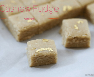 Cashew Fudge (Kaju Katli)