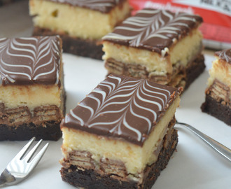Kitkat cheesecake