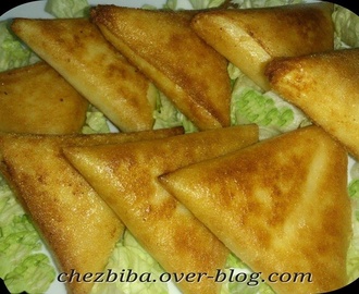 bourek triangle au pdt et fromage بوراك بالبطاطا والجبن