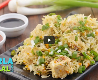 Paneer Fried Rice Recipe Video