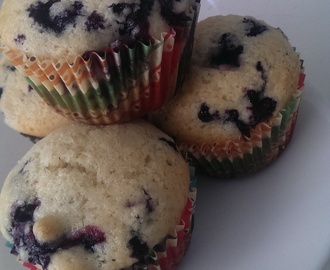 Dairy-Free Blueberry Muffins 