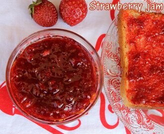 Strawberry jam recipe – How to make homemade strawberry jam recipe