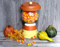Terracotta Candy Jar – Clay Pot Candy Corn Holder