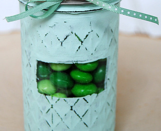 Peek-A-Boo Mason Jar Candy Holders