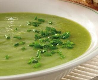 Härligt grön soppa