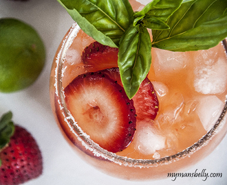 Strawberry Margarita for Cinco de Mayo