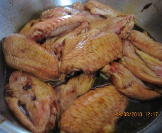 Braised Chicken Wings