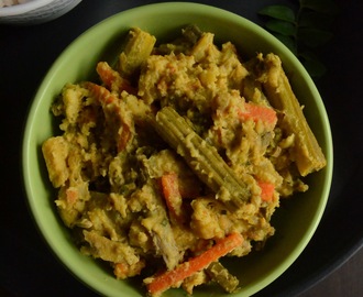Kerala Style Aviyal Recipe | How to make Kerala Avial | Onam Sadhya Recipe Aviyal