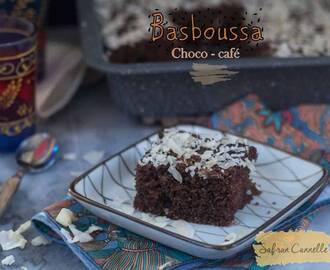 Basboussa Choco-Café ( Recette en vidéo )