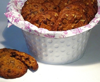 Receta Galletas cookies con chocolate y nueces - Recetas de cocina, paso a paso, tutorial