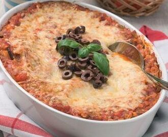Mustig lasagne med linser