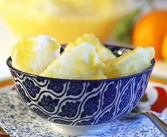 Creme de laranja: uma sobremesa fácil