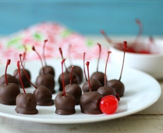 Chocolate Covered Cherries #SundaySupper