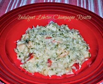 Red Carpet #SundaySupper...Featuring Indulgent Lobster-Champagne Risotto