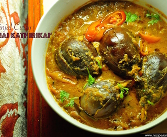 Brinjal Curry for Biryani – Ennai Kathirikai