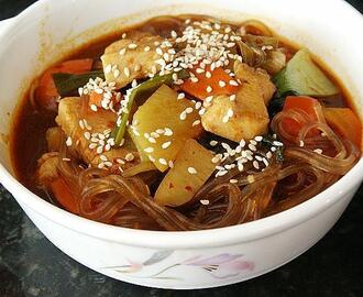 Korean Chicken Vegetable Stew (Jjim Dak)