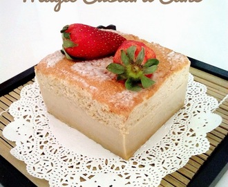 Gula Melaka Magic Custard Cake 马六甲椰糖魔术卡士达蛋糕  (中英食谱教程）