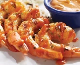Jumbo Spicy Sriracha Grilled Shrimp