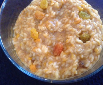 Bite into NNM with Sweet Potato Breakfast Risotto with Cinnamon and Raisins