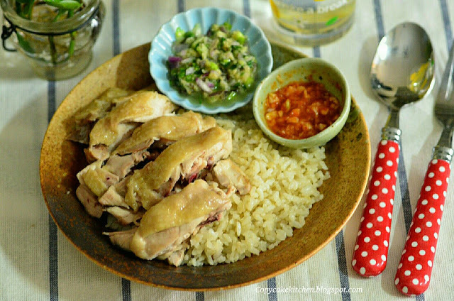 Hainanese Chicken Rice 海南鸡饭