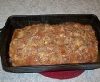 Meat loaf in A Cast Iron Pan