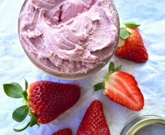 Scrumptious Raw Strawberry Coconut Butter