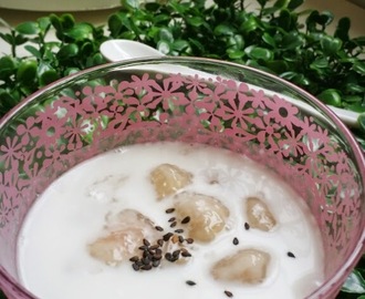 Warm Coated Sweet Yam in Coconut Milk (Momochacha) [09 May 2015]