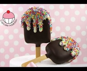 Popsicle Cakepops! Make Ice-Block Cake Pops - A Cupcake Addiction How To Tutorial