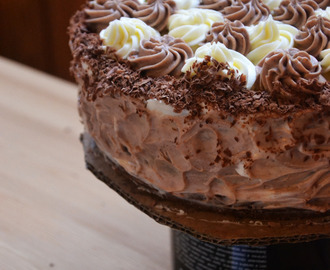 Шоколадный торт 'Двойной крем'