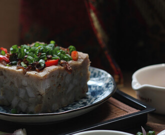 最佳食谱#12， 点心 （饮茶咯！）蒸芋头糕 【29】（BREE#12~Dim Sum， Steamed Taro Cake)