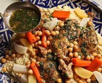 Couscous kabyle au poulet