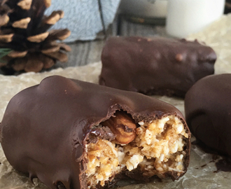 Mouth Watering & indescribably delicious Raw Almond Joyous Bars