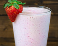 Healthy Strawberry Milkshake