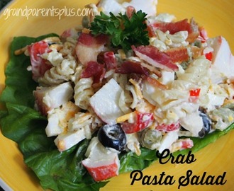 Crab Pasta Salad Supreme