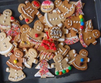 Christmas Gingerbread Cookies (Имбирное печенье)