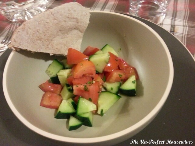 Tomato, Cucumber & Basil Salad