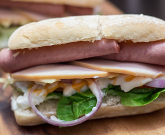 Homemade Subway Sandwich