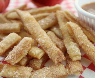 Zo lekker heb jij nog nooit een appel gegeten: appeltaart-frietjes!