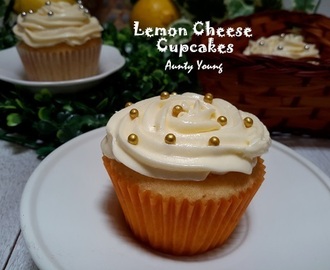 柠檬乳酪杯子蛋糕 (Lemon Cheese Cupcakes)
