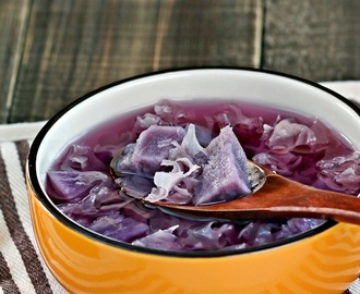 Purple Sweet Potato Dessert Soup 紫薯糖水