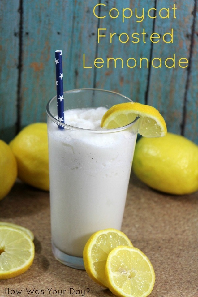 {Day 8} 12 Days of BBQ & Picnic Ideas #12Daysof #Recipes Copycat Frozen Lemonade