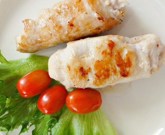 Chicken sausages with garlic (куриные колбаски с чесноком)