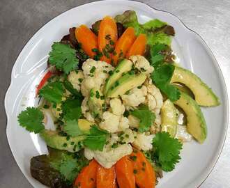 Blumenkohl Avocado Salat – vegan –