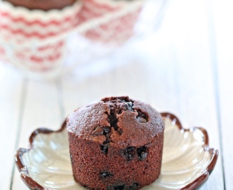 Soft Chocolate Muffins 松软巧克力玛芬