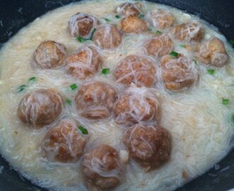 Miswa And Meat Balls Soup Recipe