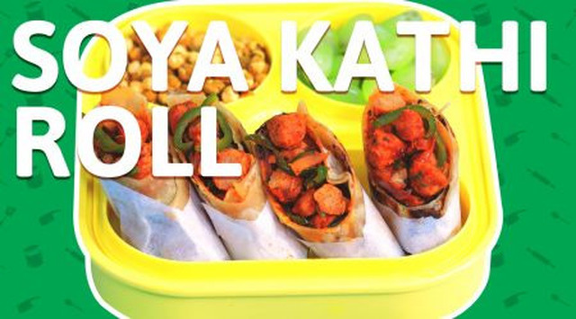 Soya Kathi Roll Recipe
